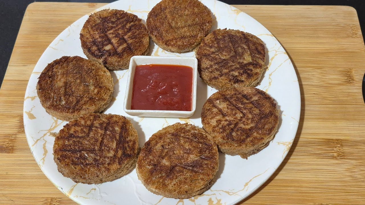 Spinach corn bread patties | पालक कॉर्न ब्रेड पेटिस बच्चो के साथ-साथ मेहमानो को भी खूब पसंद आऐंगे ||