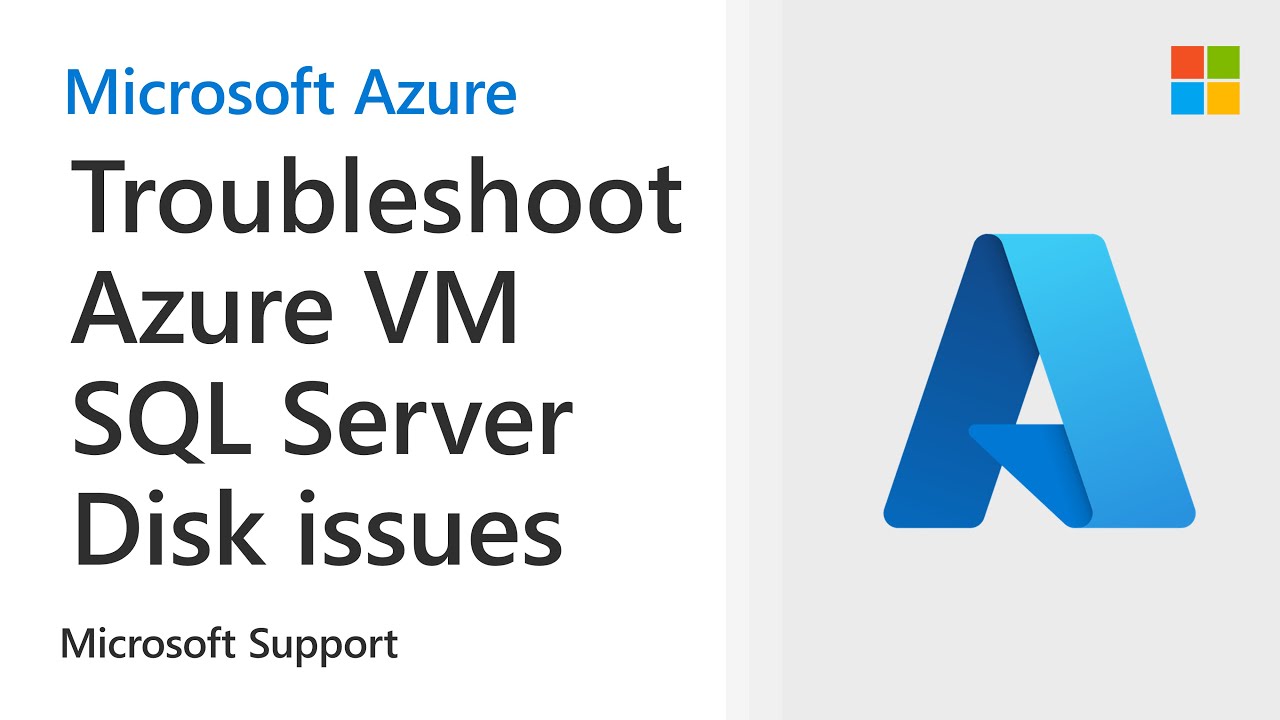 Troubleshooting database space issues and Managing storage for SQL Azure VM | Microsoft