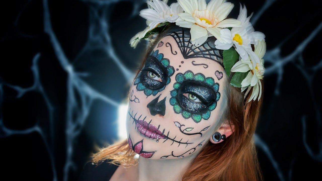 Dia de los muertos | Tutorial completo Caveira Mexicana 💀🌸