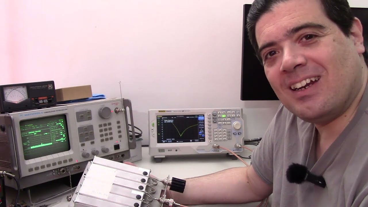 Ajustando duplexor para repetidora con el motorola 2600