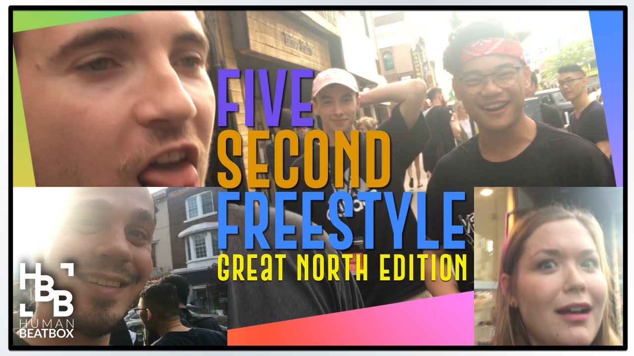 5 Second Freestyle | Great North Beatbox Battle 2018 Edition