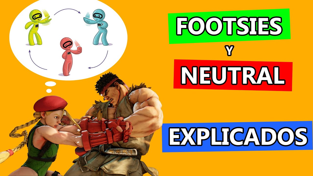 TUTORIAL DE FOOTSIES Y NEUTRAL EN STREET FIGHTER 5 | TUTORIAL DE STREET FIGHTER 5