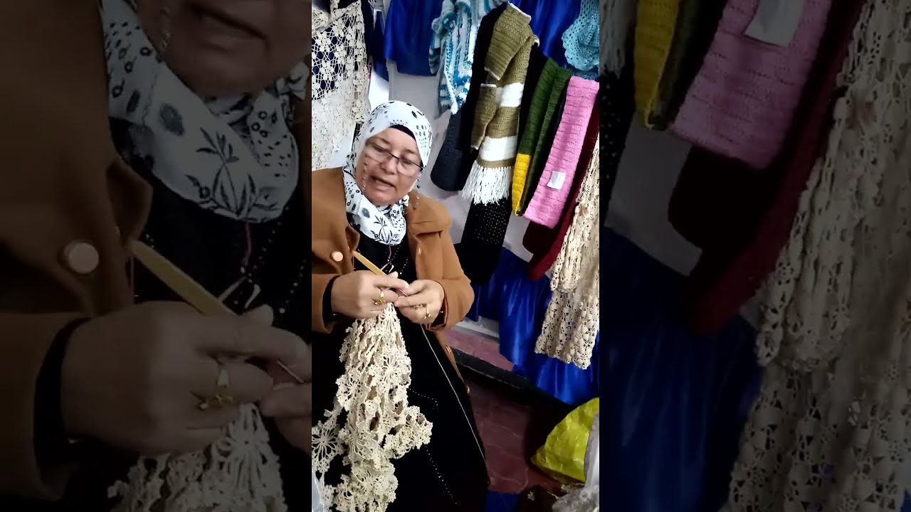 مشروع الكروشية و الربح منه باسهل طريقة  معرض الحرف اليدوية و التراث
