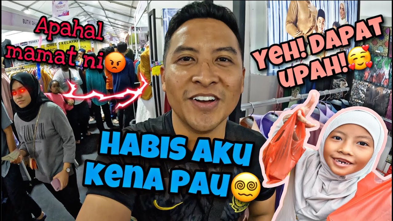 💢IJAT & FAMILY BERBUKA PUASA DI BAZAR RAMADHAN PUTRAJAYA🥰-WAH!! QIESHA PUASA PENUH?😱