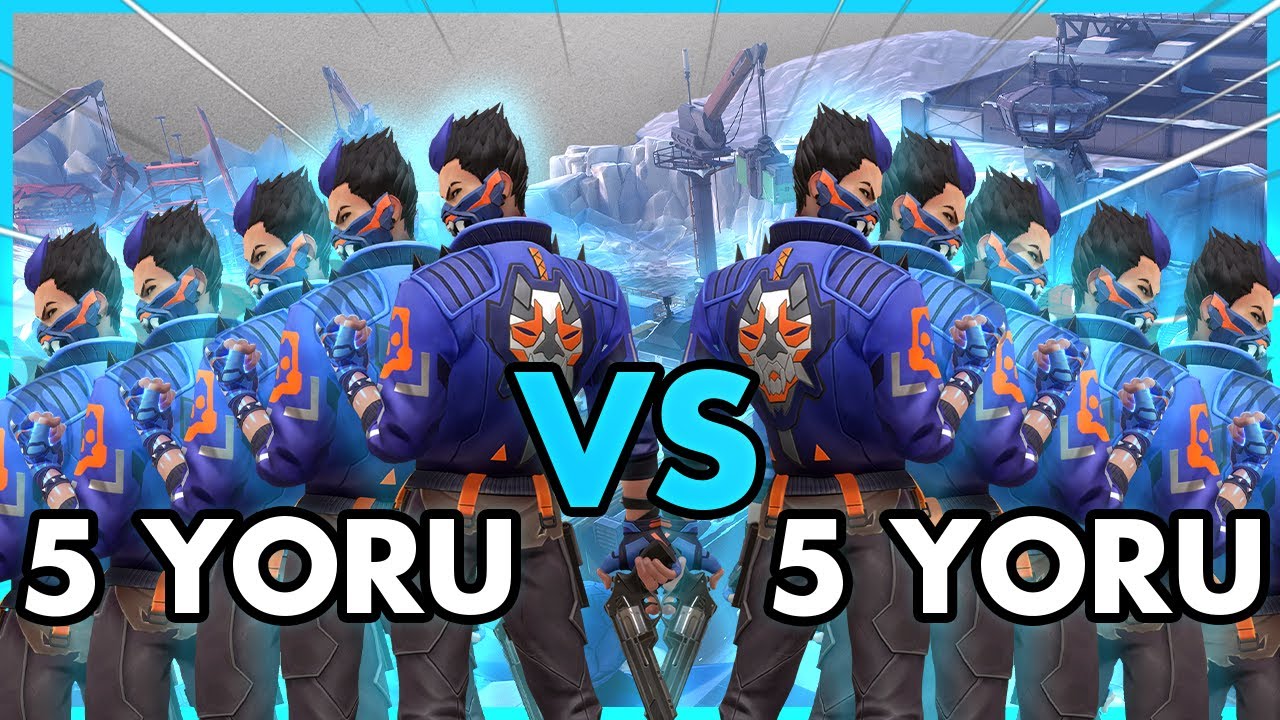10 YORU W JEDNYM MECZU! 5 Yoru vs 5 Yoru w Valorant