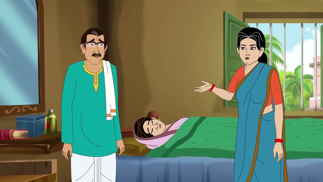 ঝুম বর্ষায় টমেটো রান্না   Bangla Golpo   Thakurmar Jhuli   Rupkothar Cartoon