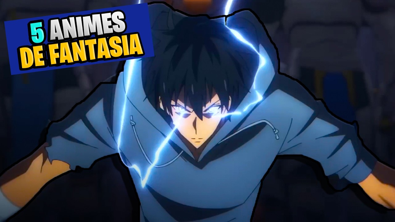 5 Mejores ANIMES de Fantasía que DEBERÍAS haber visto YA