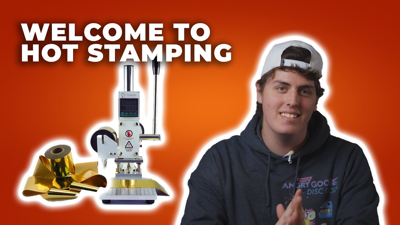 Silas Tries Hot Stamping Discs | Plastic Addict 13