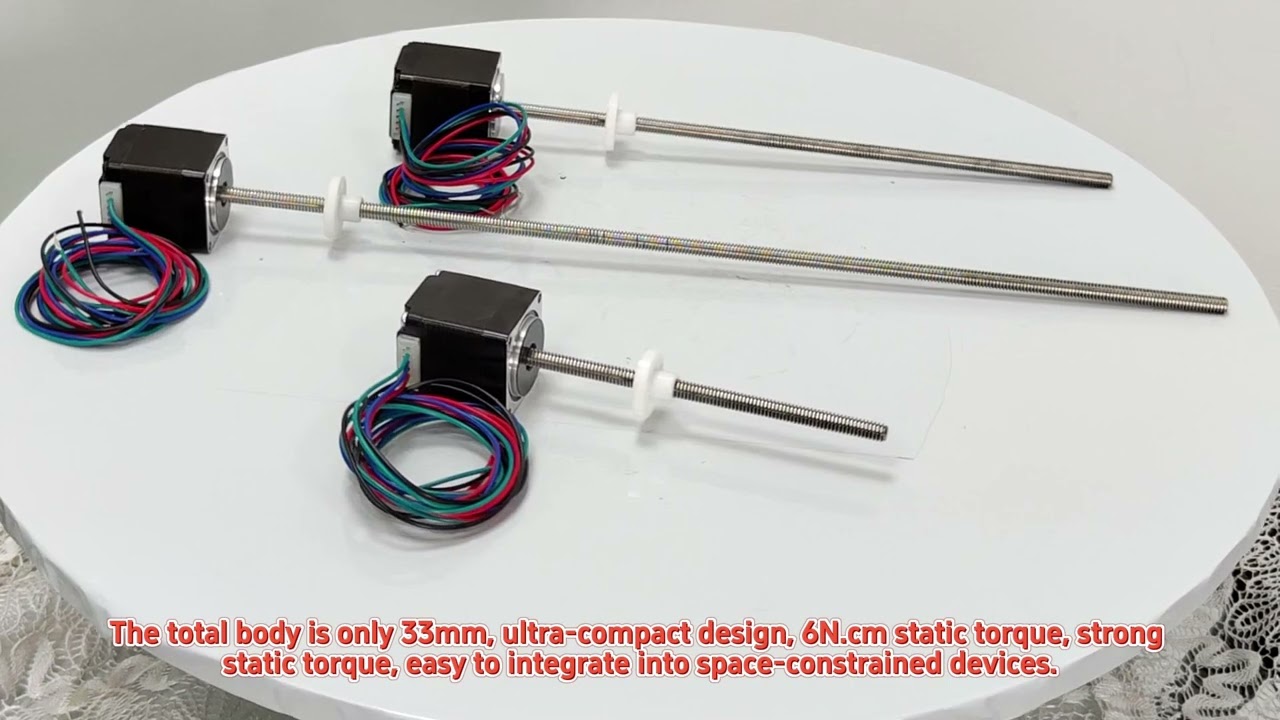 0.67A low power consumption, high energy! Stepper motor, mastering micron-level precision.
