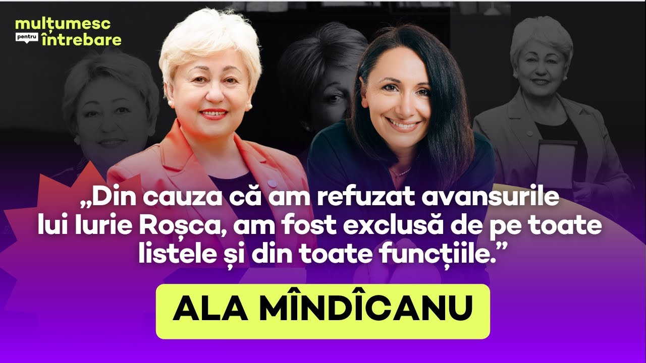 Ala Mîndîncanu despre eroinele independenței, avansurile lui Roșca și ultima bătălie pentru Moldova