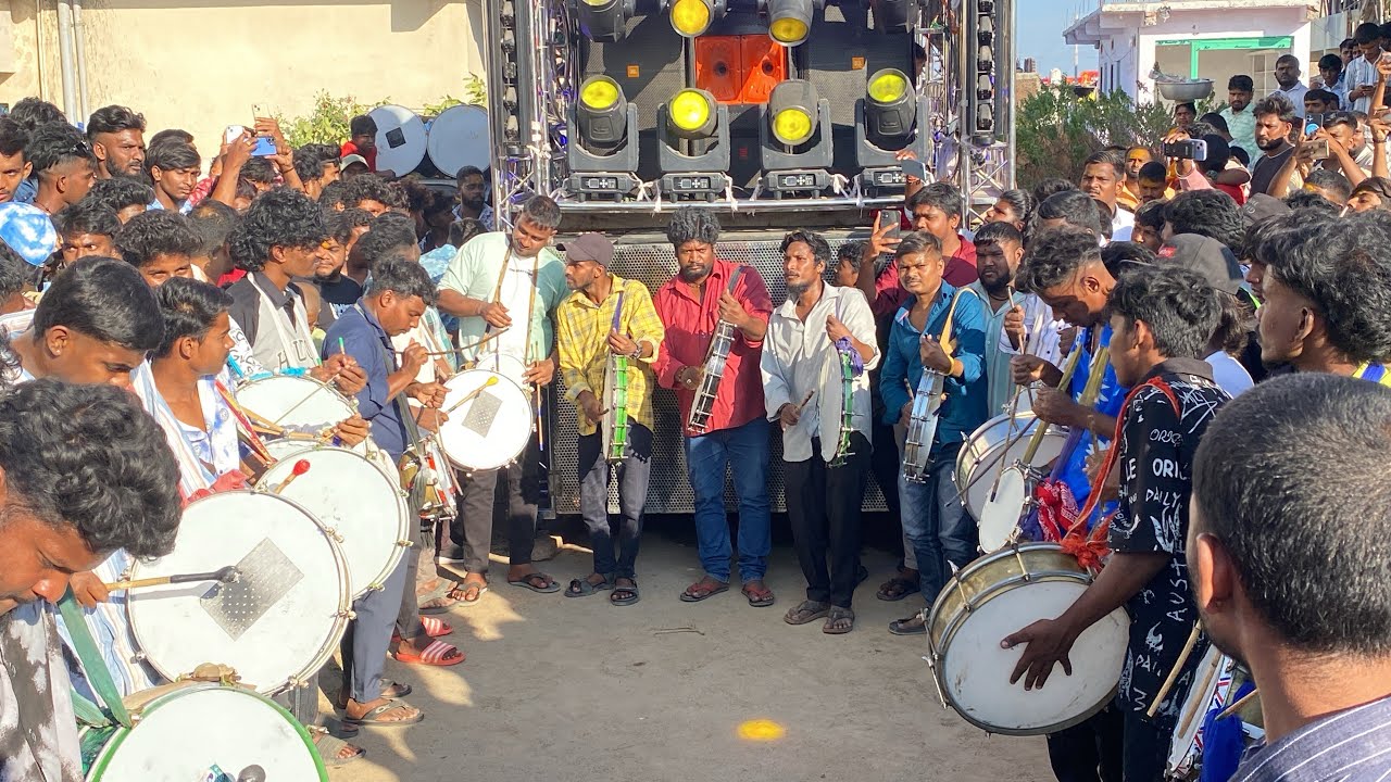 Dasharath pad band 40 members Laggamaaye Laggamaaye o lachi gummadi Song | Kondapochamma jathra 2025