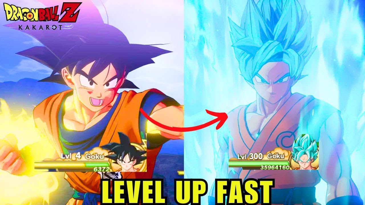 The BEST GUIDE On How To Level Up FAST In Dragon Ball Z Kakarot