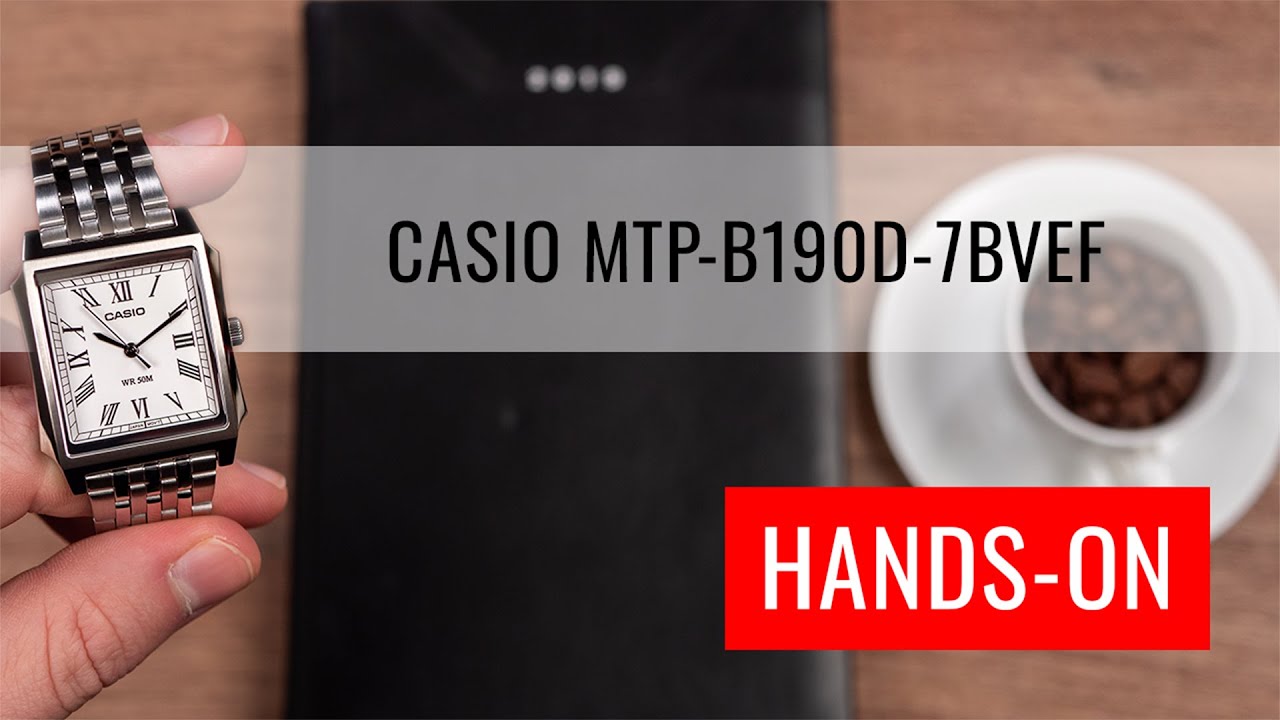 HANDS-ON: Casio Collection MTP-B190D-7BVEF