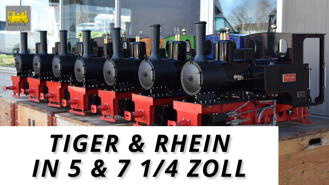 Tiger & Rhein in 5 & 7 1/4 Zoll | BalsonAG