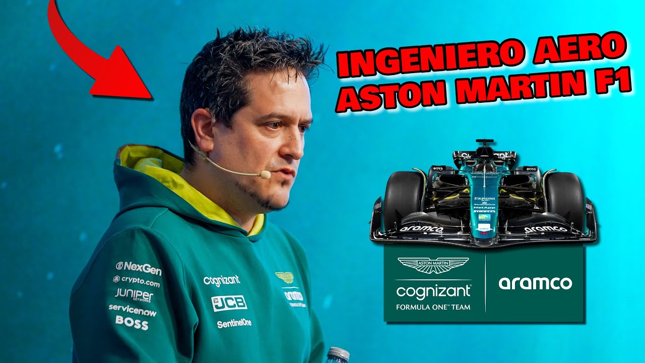 "LA AERO ES UN MUNDO APASIONANTE Y DIVERTIDO" // MASTERCLASS con INGENIERO ASTON MARTIN F1 💚🏎️