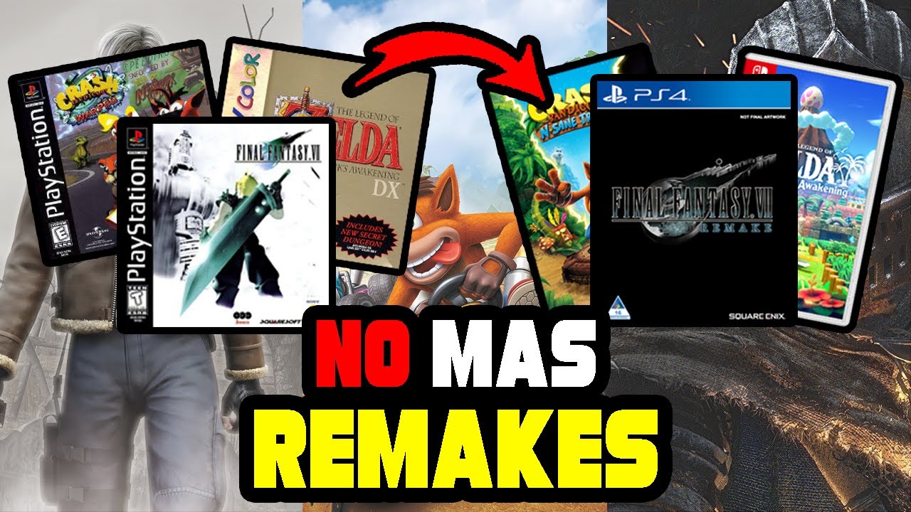 ¡ESTOY HARTO DE LOS REMAKES!