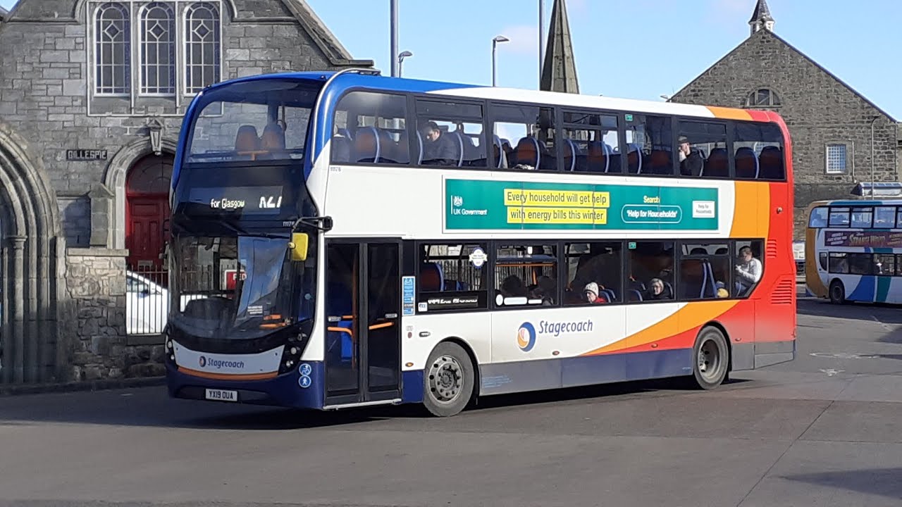 X27: Stagecoach Fife ADL Enviro 400 MMC SH 11176 (YX19 OUA)