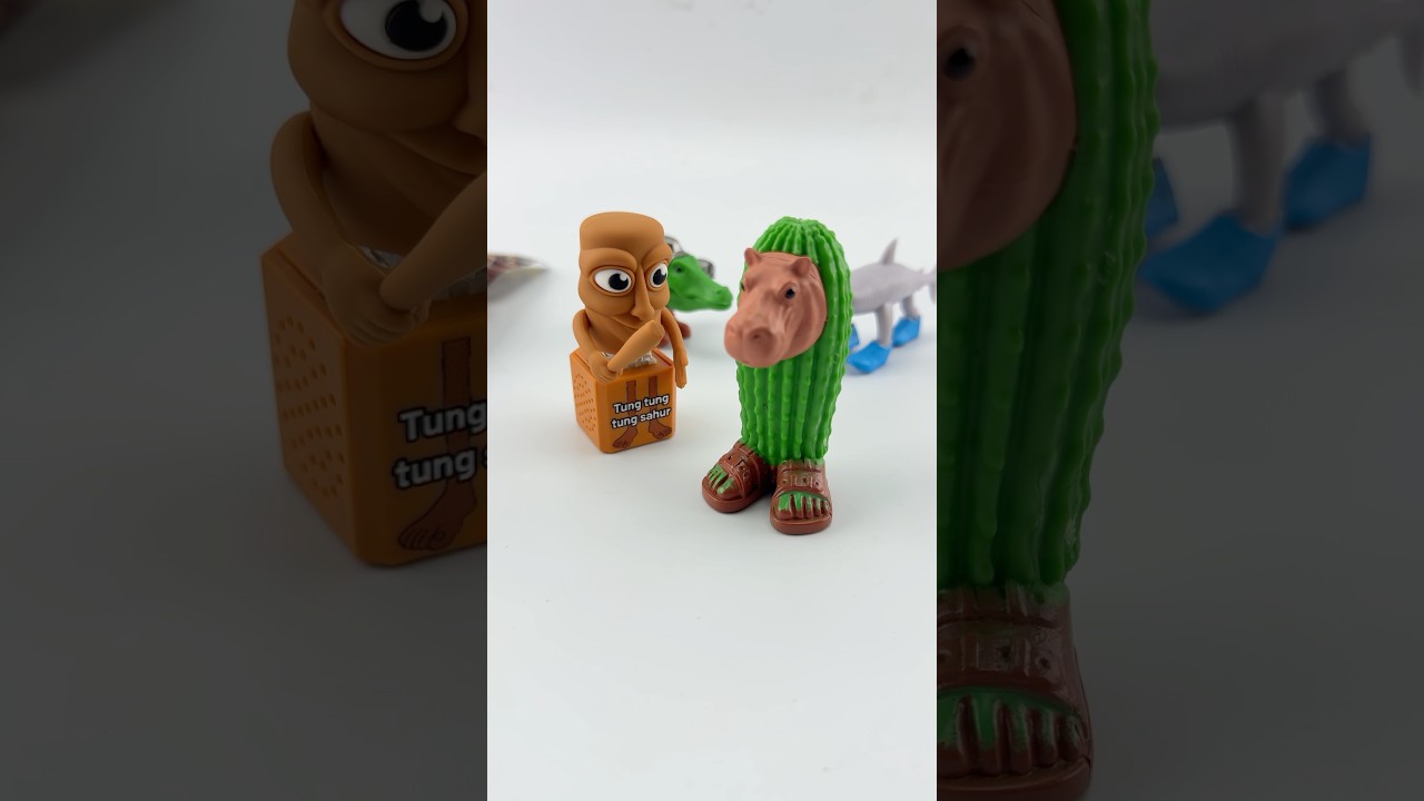 Satisfying with Unboxing Review Blind Bag BrainRot Tong Tong Sahur ASMR Videos #unboxing #asmr #toys