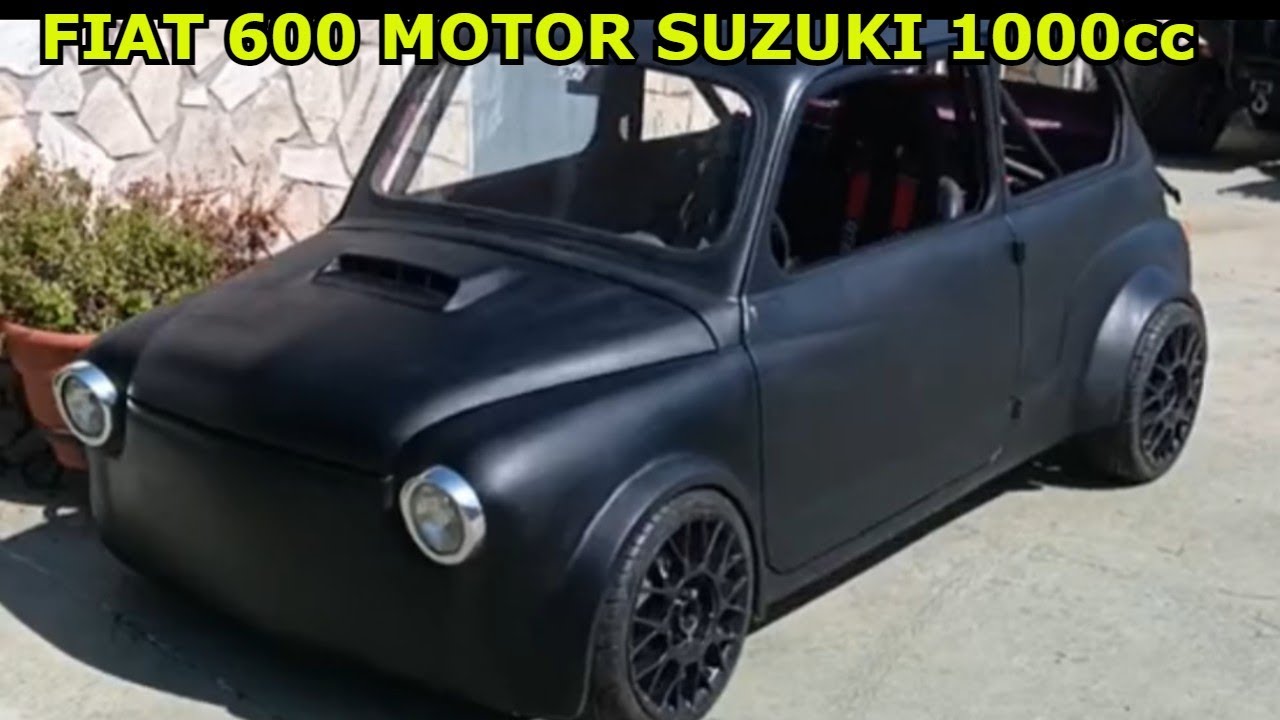 FIAT 600 MOTOR SUZUKI 1000cc
