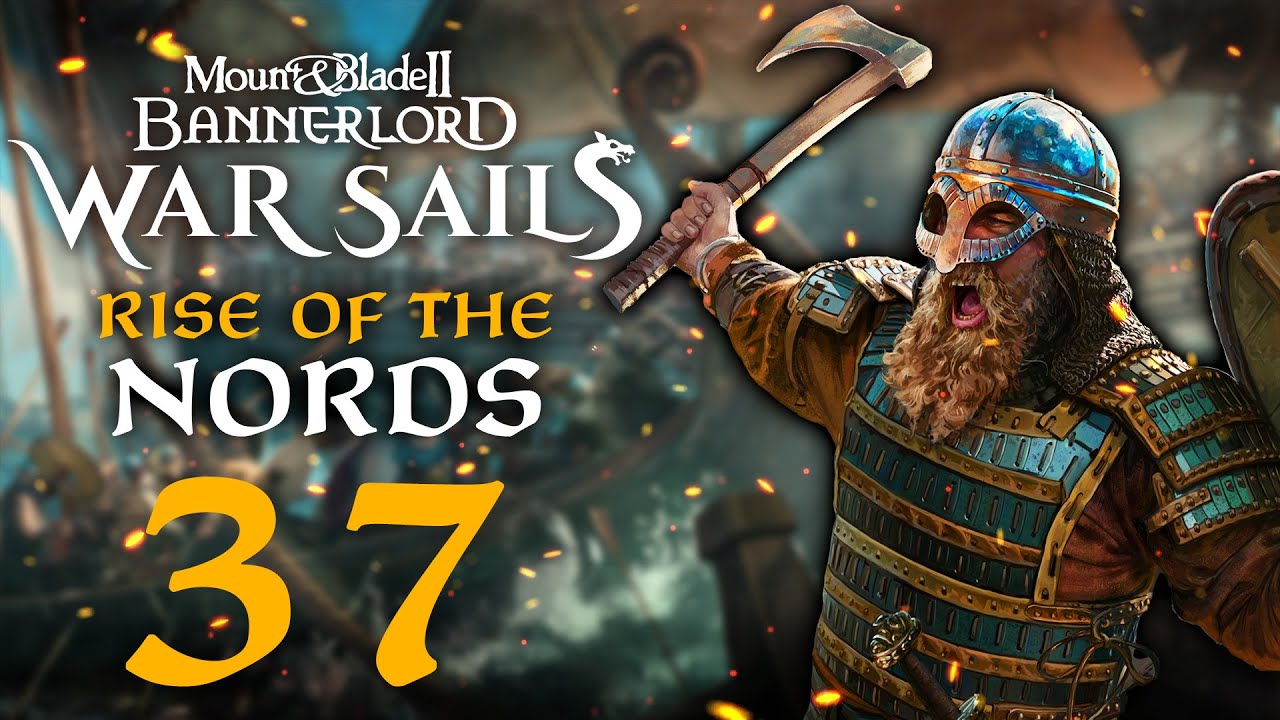 THE GREAT HORDE BREAKS THROUGH THE NORD WALL OF DEATH?! Mount & Blade II: Bannerlord War Sails #37