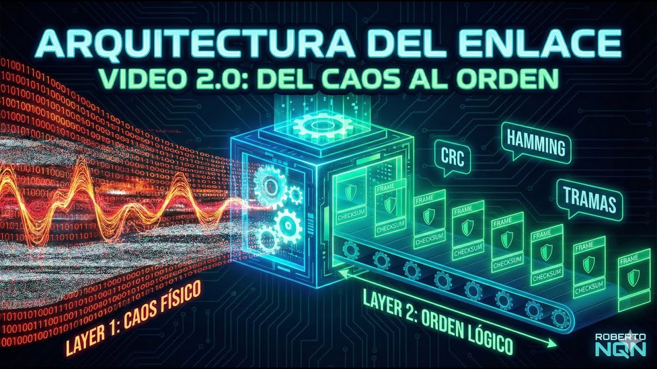 Video 2.0 🕶️ El Arquitecto del ORDEN: ¿Cómo se protegen tus datos del Caos? (Capa 2)