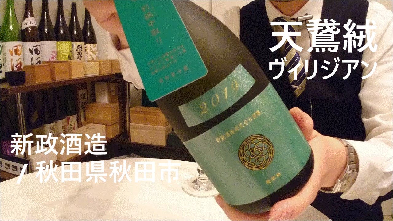 231【新政 天鵞絨（ヴィリジアン）】毎日欠かさず日本酒を紹介する紳士 231/365