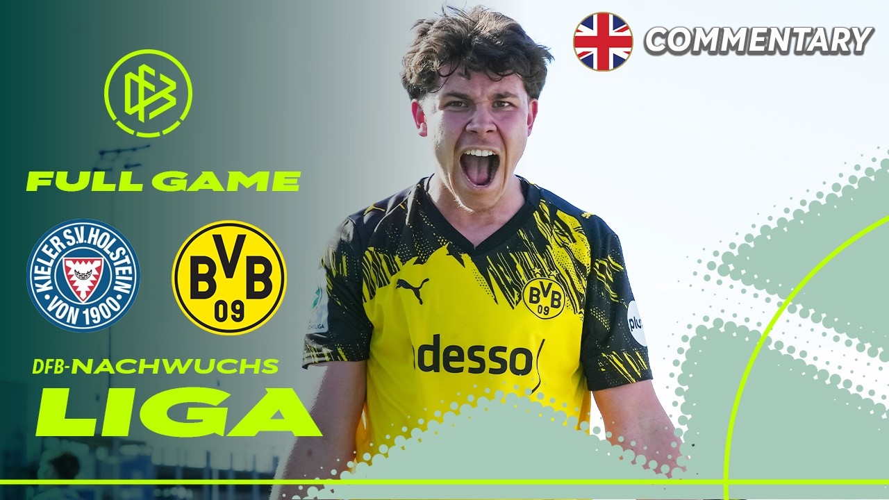 LIVE 🔴 Holstein Kiel vs Borussia Dortmund | U 19-DFB-Youth-League