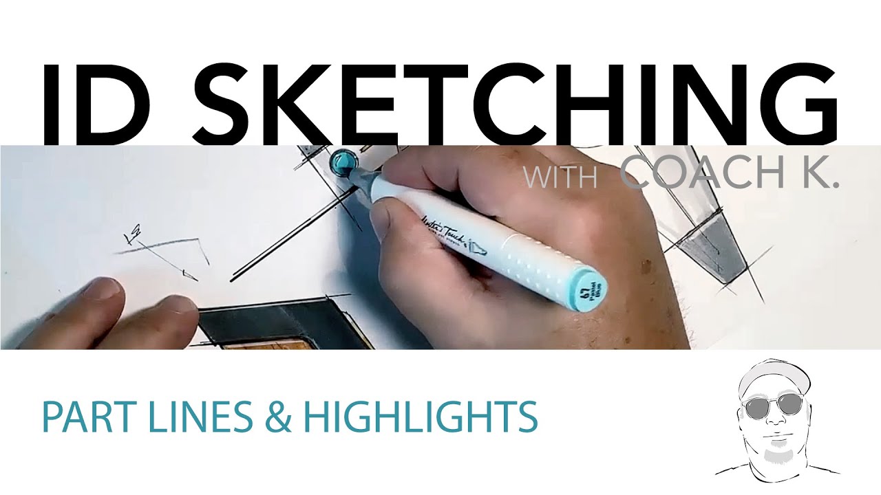 ID Sketching: Part Lines and Highlights