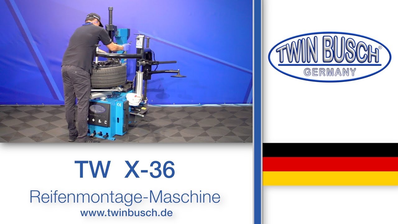TW X-36 : Reifenmontage-Maschine von TWIN BUSCH®