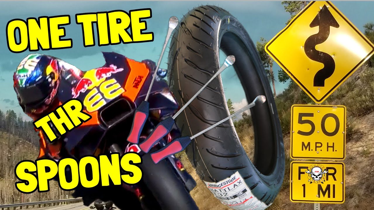 Easy Motorcycle Tire / Tyre Mounting & Balancing