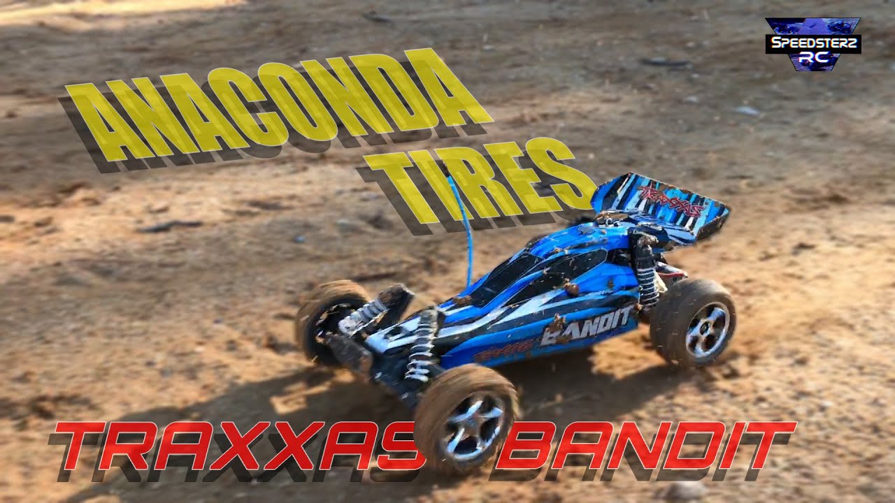 Traxxas ANACONDA Tires on Bandit!