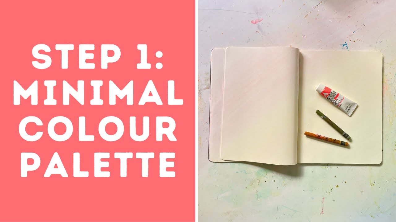 Turn SADNESS into ART: start with this 3-step minimal colour palette