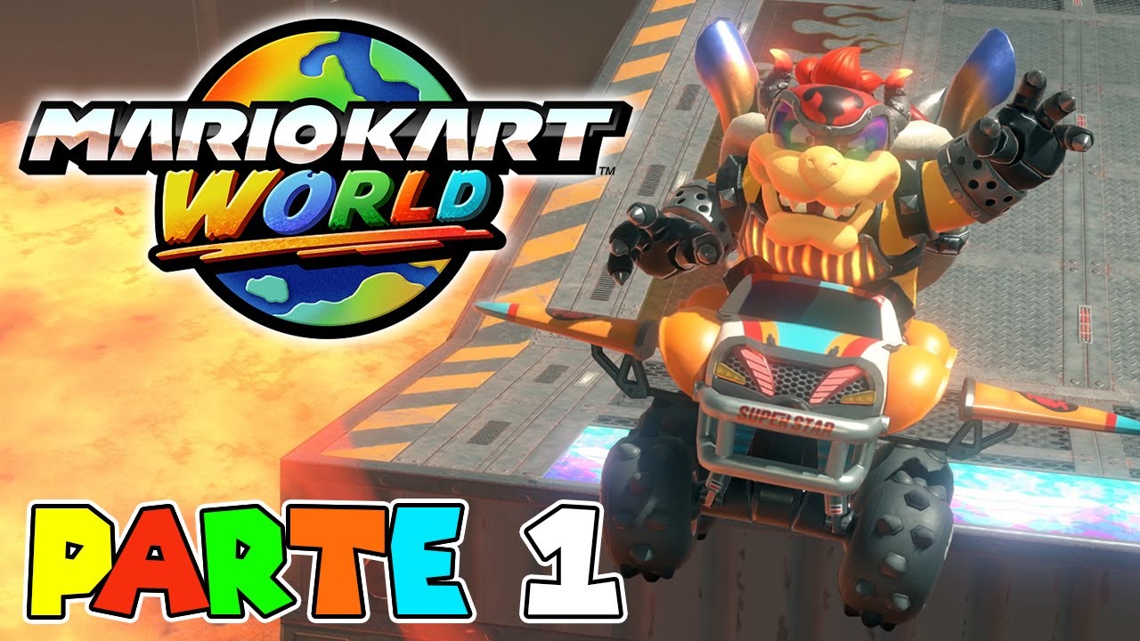 PRIMERA HORA DE JUEGO | PARTE #1 | MARIO KART WORLD