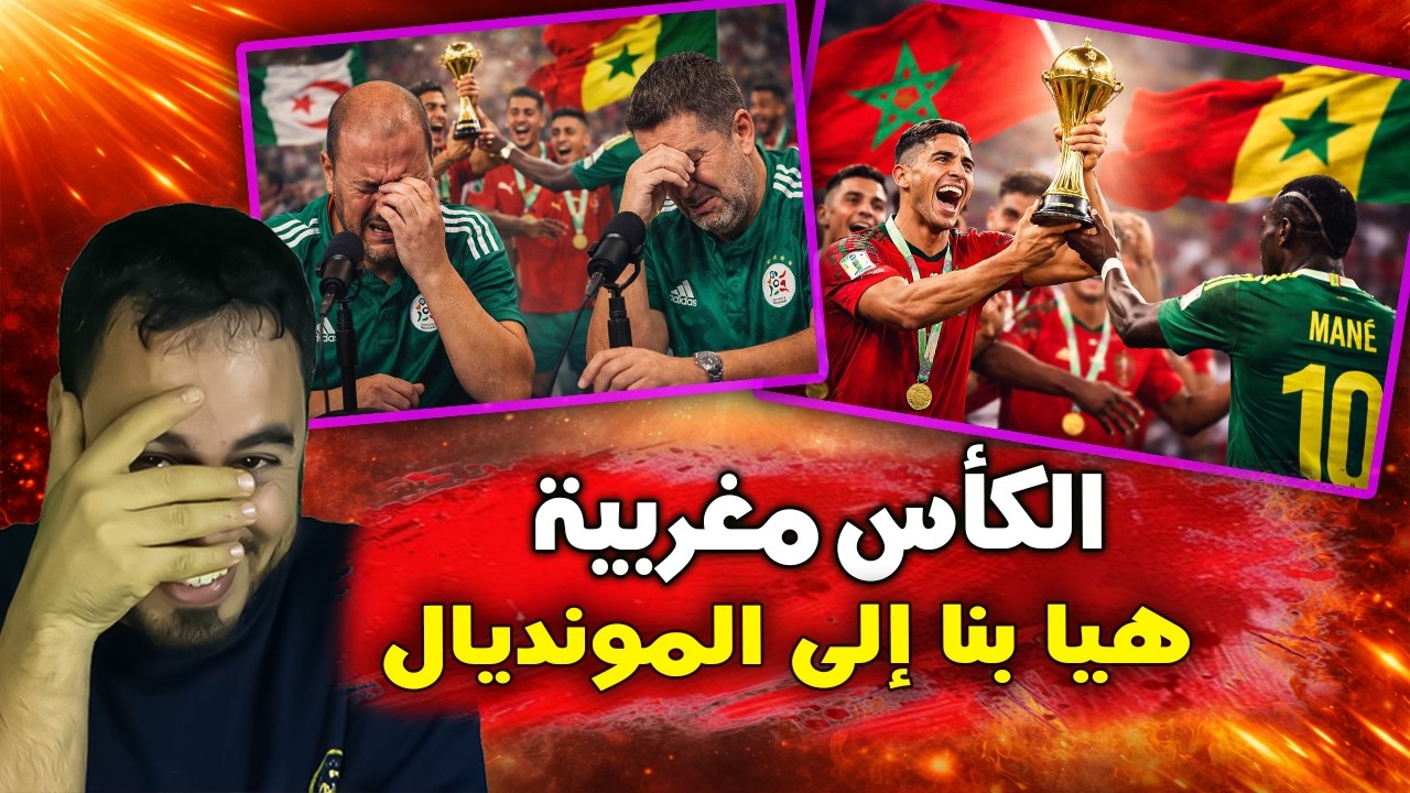 رسمياً 🚨 هيا بنا إلى المونديال كأس إفريقيا مغربي