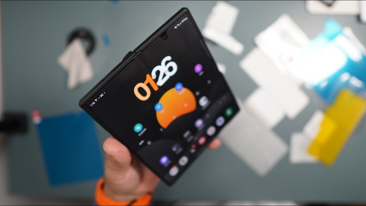 Антибликовое матовое защитное стекло для внутреннего экрана Samsung Galaxy Z Fold 6