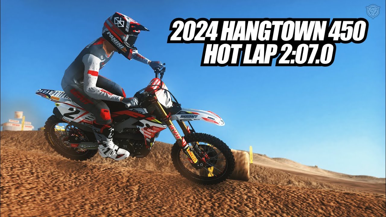 2024 Hangtown Motocross RF 450 Hot Lap 2:07.0 - MX Simulator