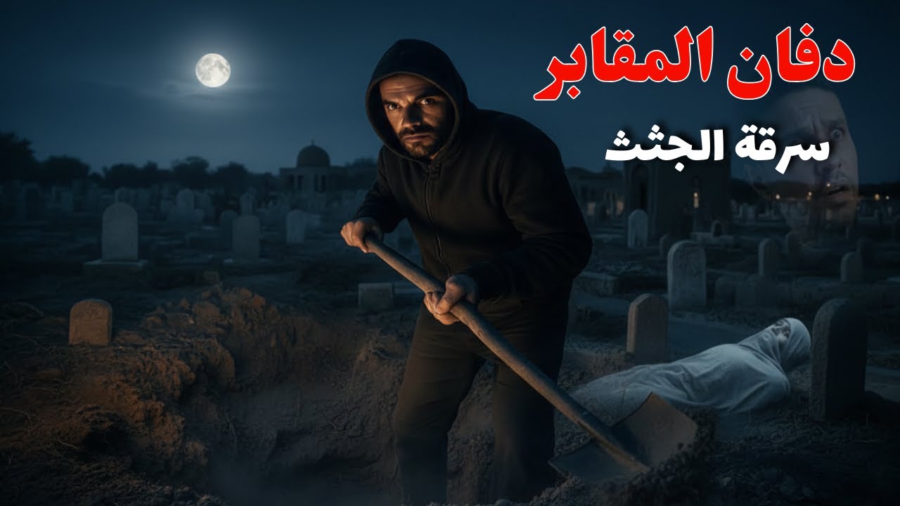 قصة رعب حقيقية | دفان ينبش القبور ويسرق الموتى