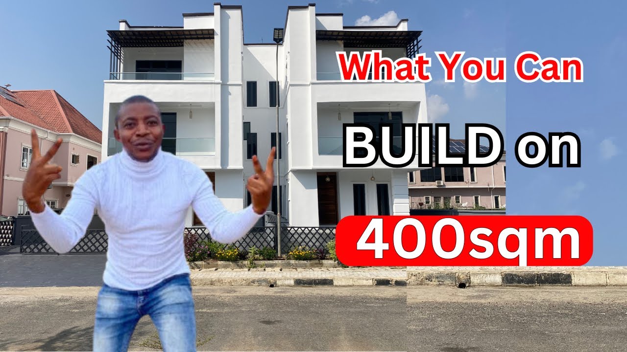UNBELIEVABLE! What you can build on a 400sqm plot in Lekki, Lagos will BLOW YOUR MIND!