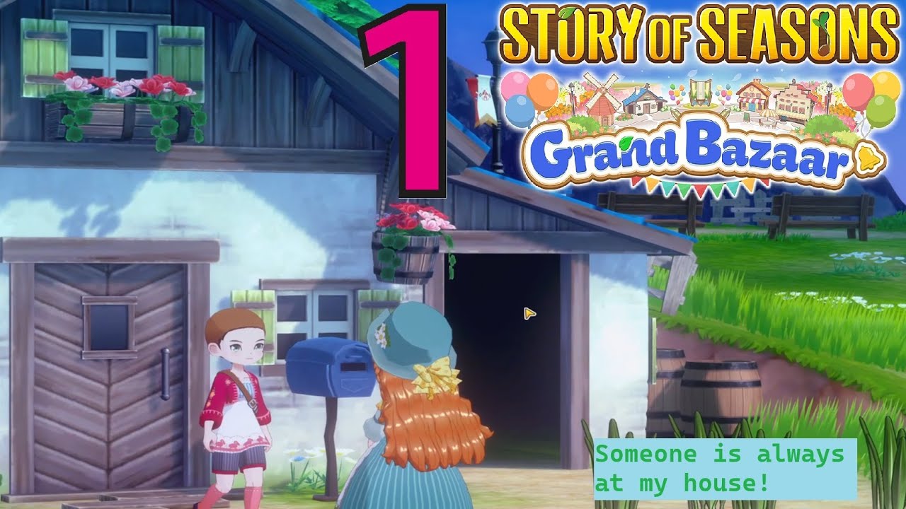I'm ready to farm! (Story of Seasons Grand Bazaar)