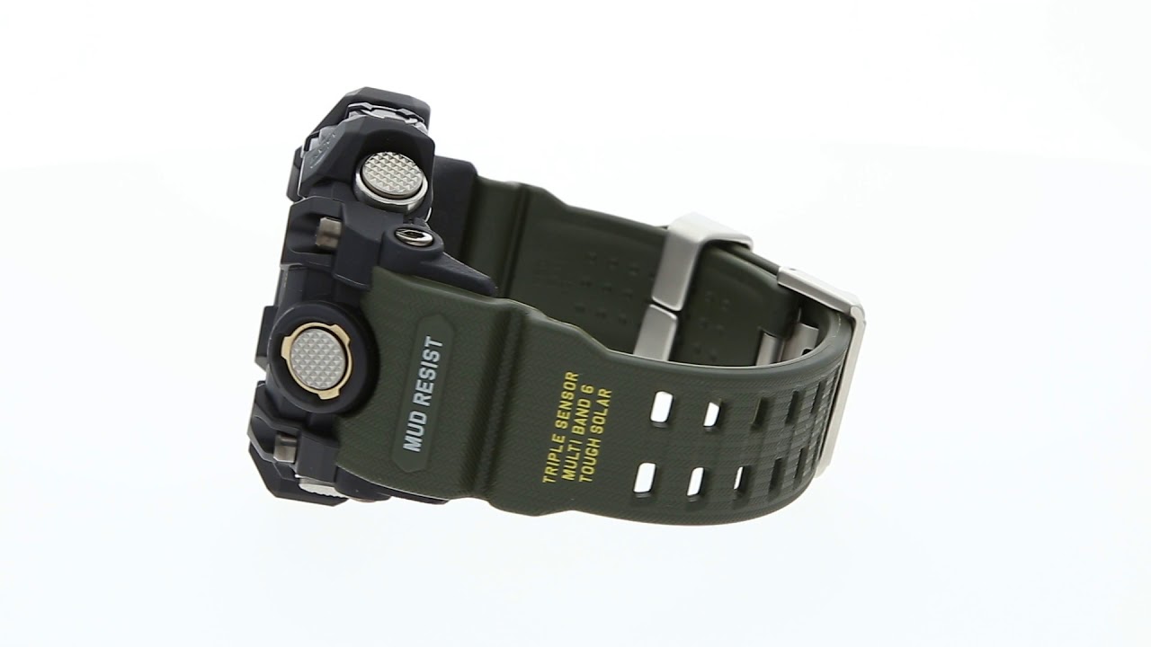 Casio G-Shock Mudmaster Triple Sensor GWG-1000-1A3ER - Zegarek / Watch 360