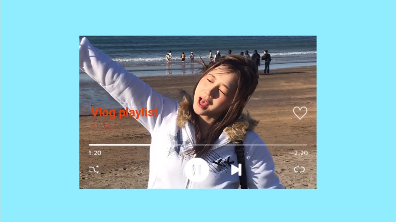 vlog playlist | 꽃남 키즈가 만든 제주 브이로그 + 꽃보다 남자 ost 플리..🩵