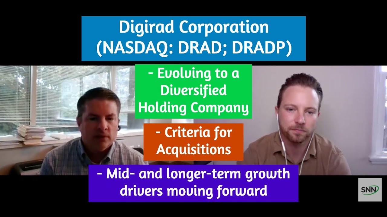 Digirad on Evolving to a Diversified Holding Company, Criteria for Acquisitions and Growth Drivers