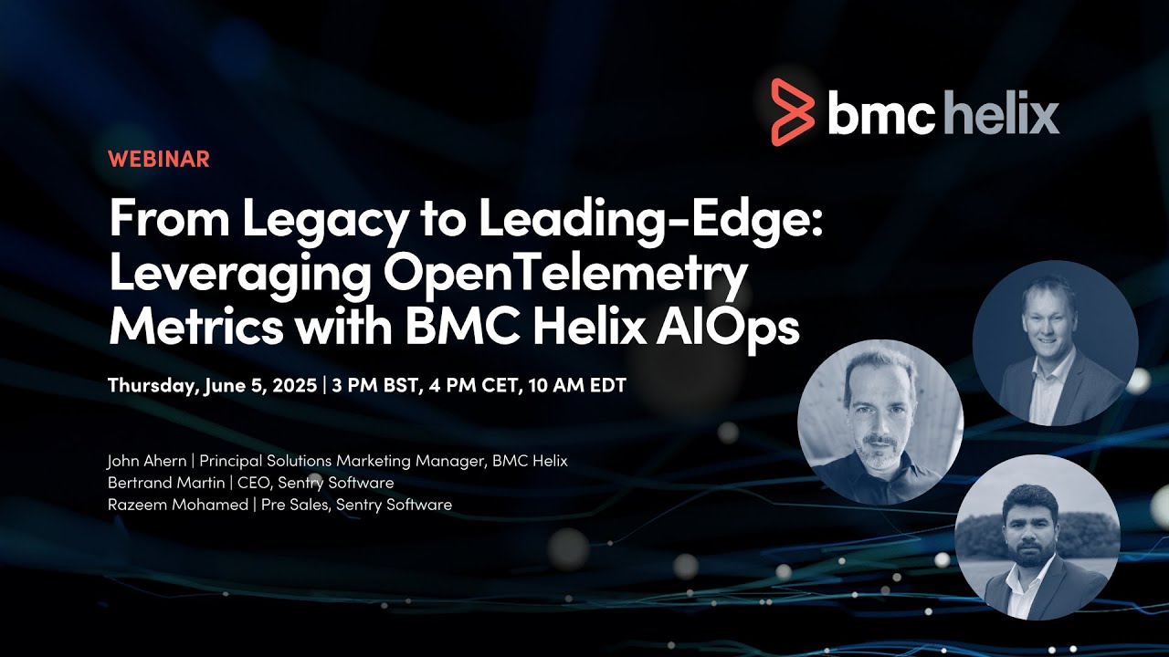 Webinar: From Legacy to Leading-Edge: Leveraging OpenTelemetry Metrics with BMC Helix AIOps