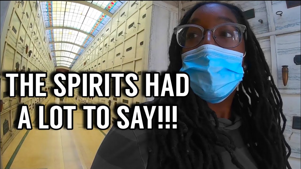 THE SPIRITS AT HOLLYWOOD FOREVER CEMETERY HAVE A LOT TO SAY!!!