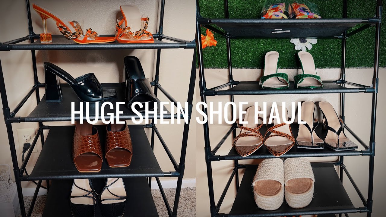 HUGE $300 SHEIN SHOE HAUL | Empress Emoni