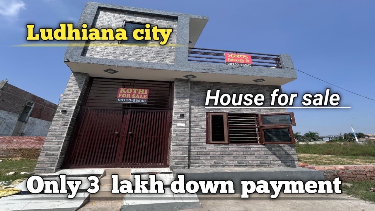 House for sale in Ludhiana ￼ Bhaiya decent School. ￼ only 3￼ lakh down payment 