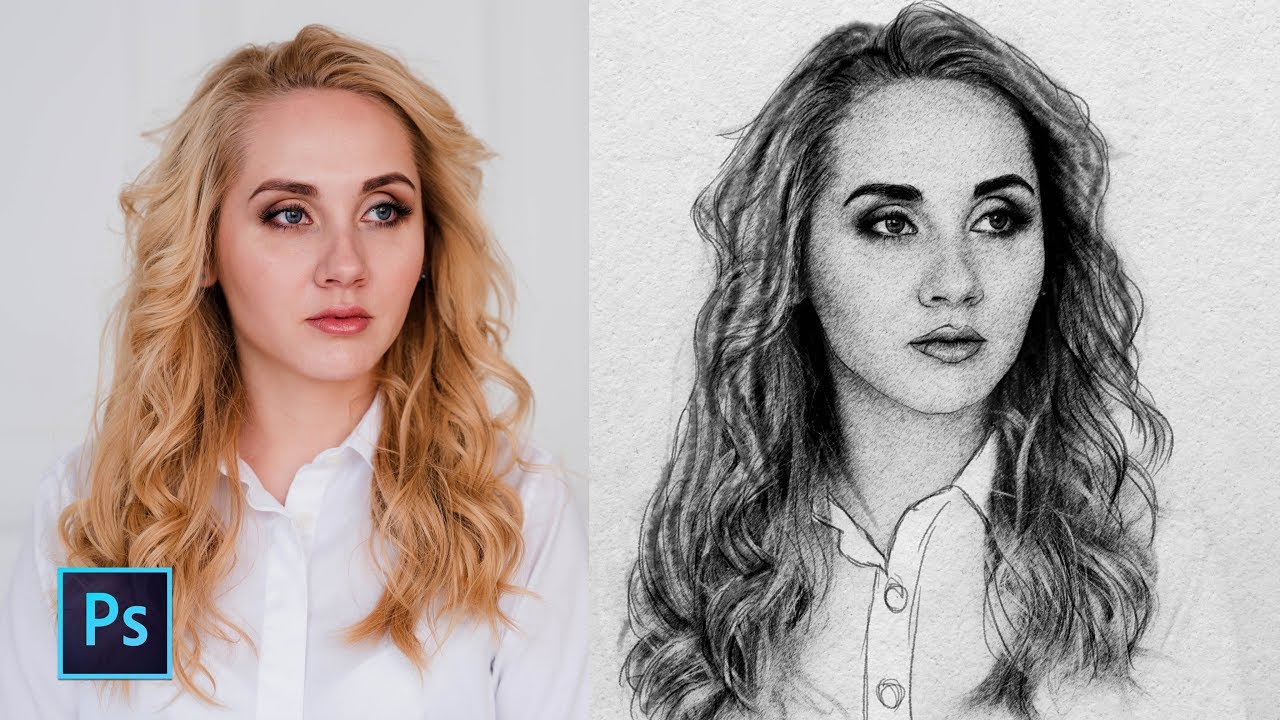 How To Turn Your Photo into Sketch Easily in Photoshop
