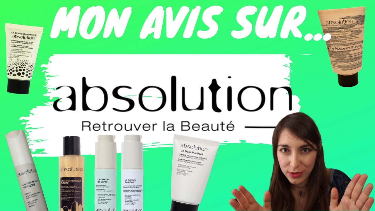 Mon AVIS sur une marque de cosmétique NATURELLE et BIO : ABSOLUTION