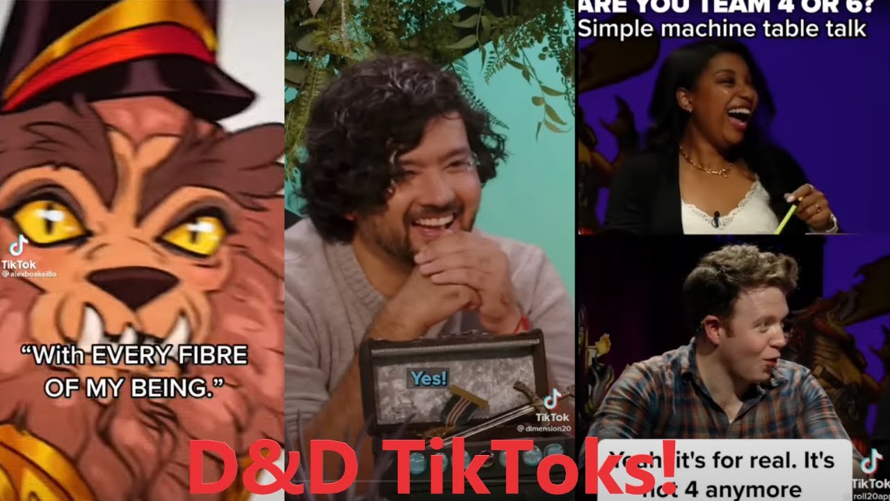 D&D TikToks give +5 Laughing Damage!