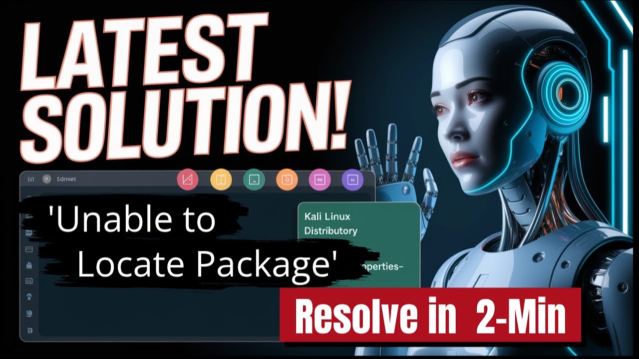 Fix &ldquo;Unable to Locate Package&rdquo; Error in Kali Linux by Editing sources.list (1 Minute Hack 2025)